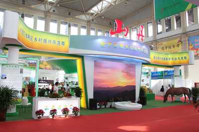 山丹组团参加2019丝绸之路国际生态产业博览会